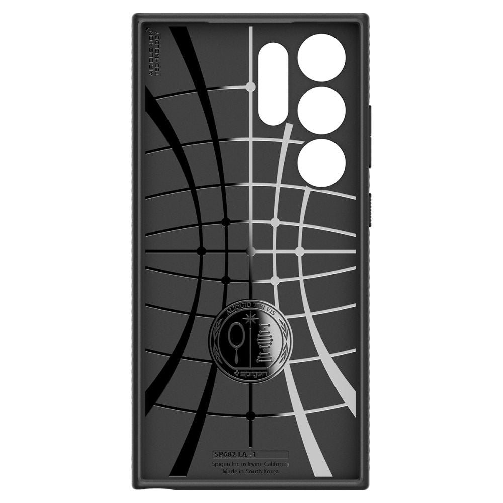 COPERTURA SPIGEN LIQUID AIR GALAXY S24 ULTRA NERO OPACO