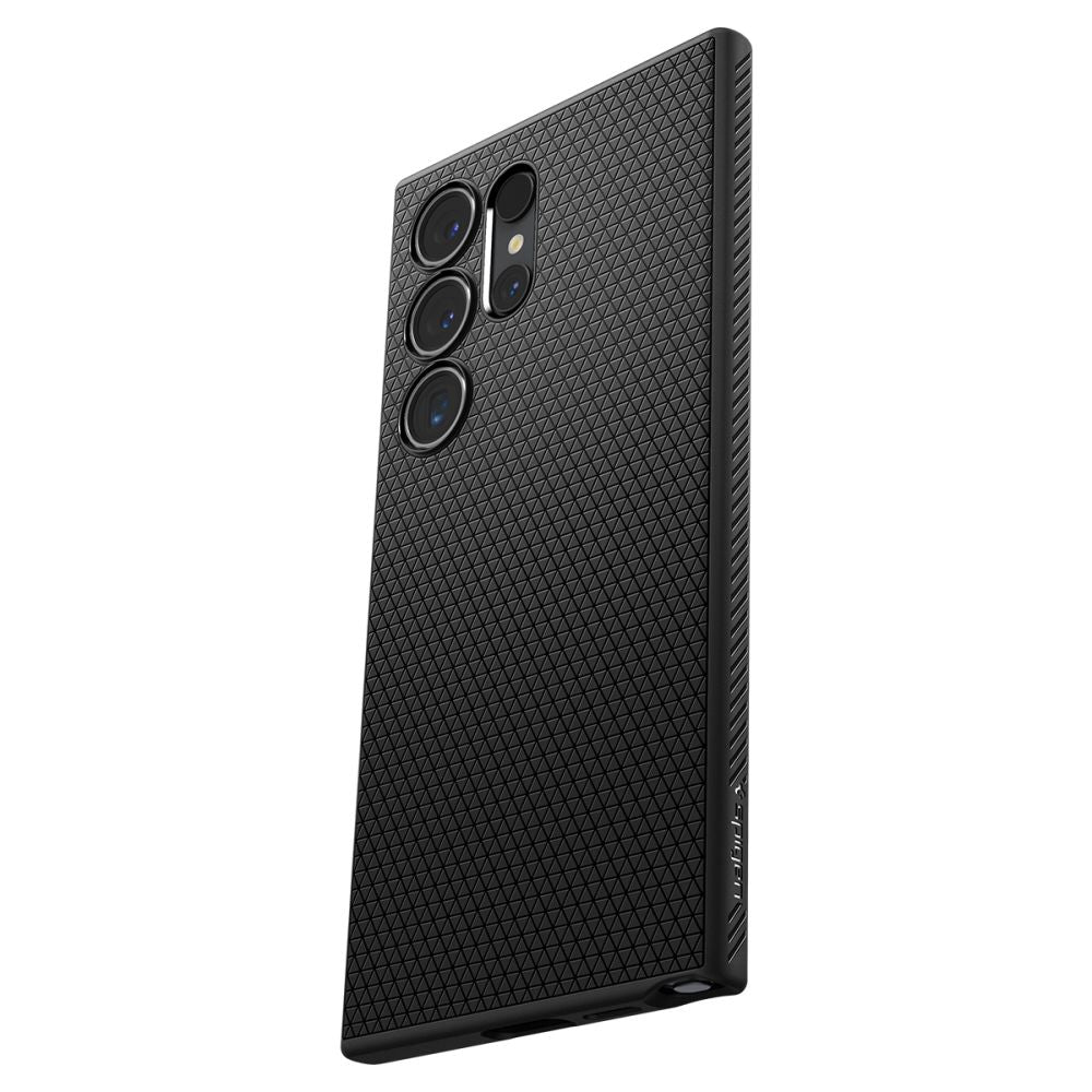 COPERTURA SPIGEN LIQUID AIR GALAXY S24 ULTRA NERO OPACO