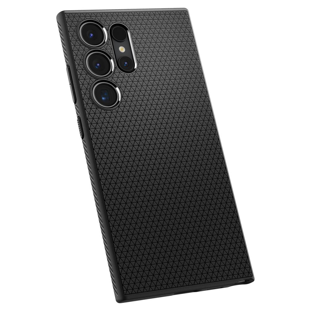 COPERTURA SPIGEN LIQUID AIR GALAXY S24 ULTRA NERO OPACO