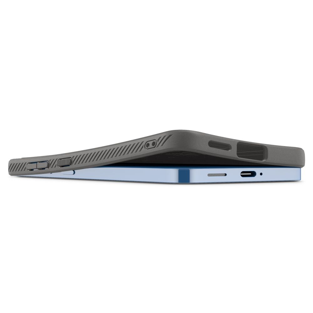 COPERTURA SPIGEN LIQUID AIR GALAXY S25 MARBLE GRIGIO
