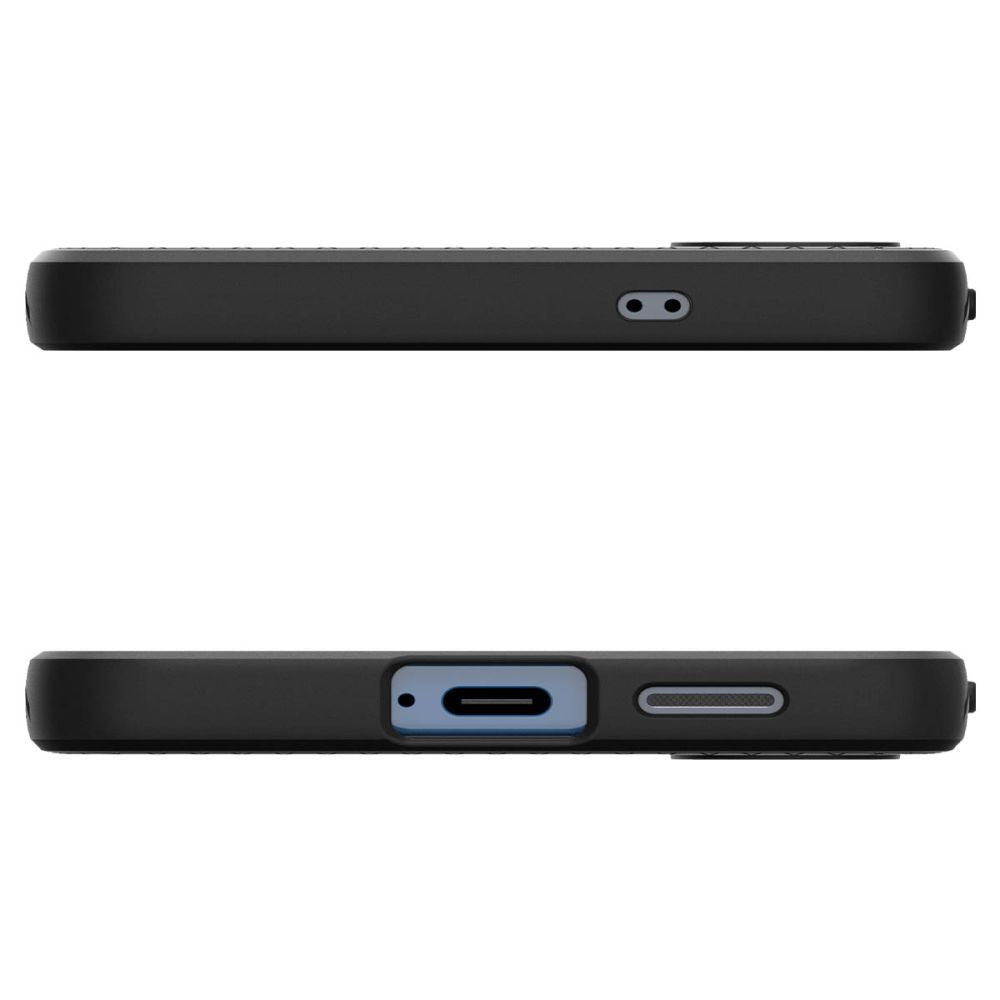 COPERTURA SPIGEN LIQUID AIR GALAXY S25+ PLUS NERO OPACO