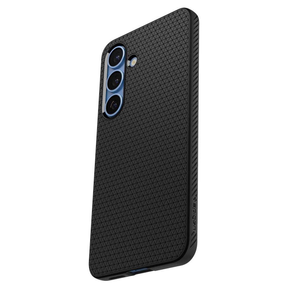 COPERTURA SPIGEN LIQUID AIR GALAXY S25+ PLUS NERO OPACO