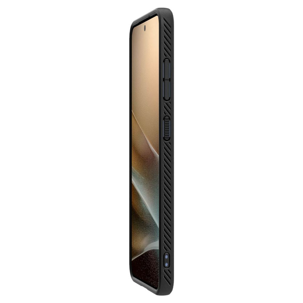 COPERTURA SPIGEN LIQUID AIR GALAXY S25+ PLUS NERO OPACO