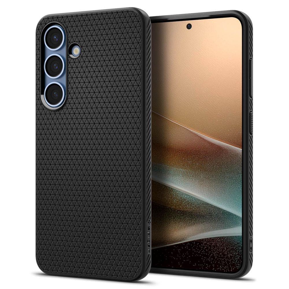 COPERTURA SPIGEN LIQUID AIR GALAXY S25+ PLUS NERO OPACO