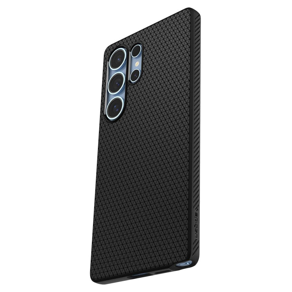 COPERTURA SPIGEN LIQUID AIR GALAXY S25 ULTRA NERO OPACO