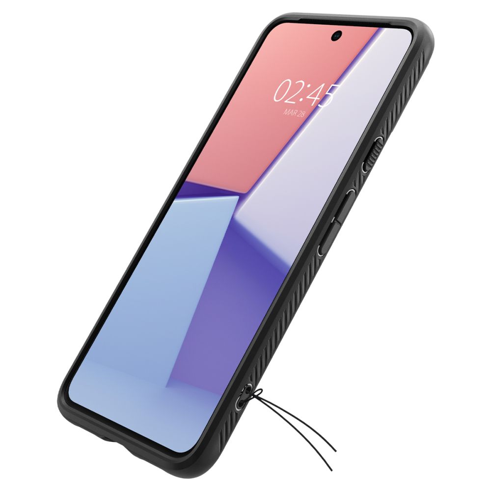 COPERTURA SPIGEN LIQUID AIR GOOGLE PIXEL 8 NERO OPACO