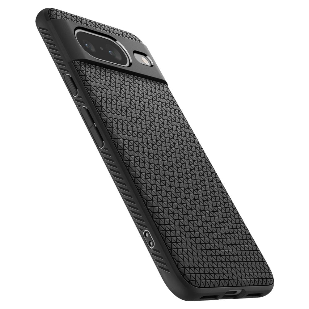 COPERTURA SPIGEN LIQUID AIR GOOGLE PIXEL 8 NERO OPACO