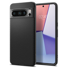 COPERTURA SPIGEN LIQUID AIR GOOGLE PIXEL 8 PRO NERO OPACO
