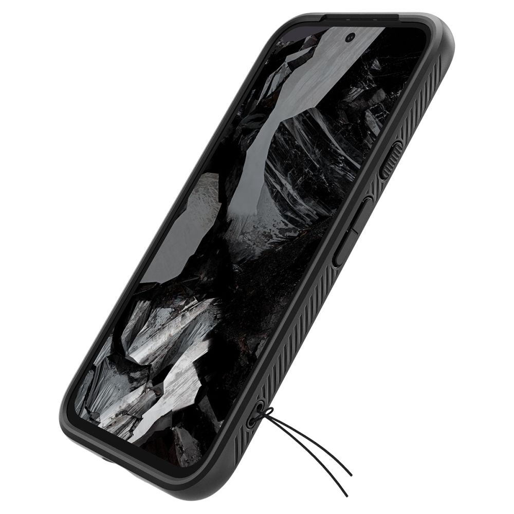 COPERTURA SPIGEN LIQUID AIR GOOGLE PIXEL 8A NERO OPACO