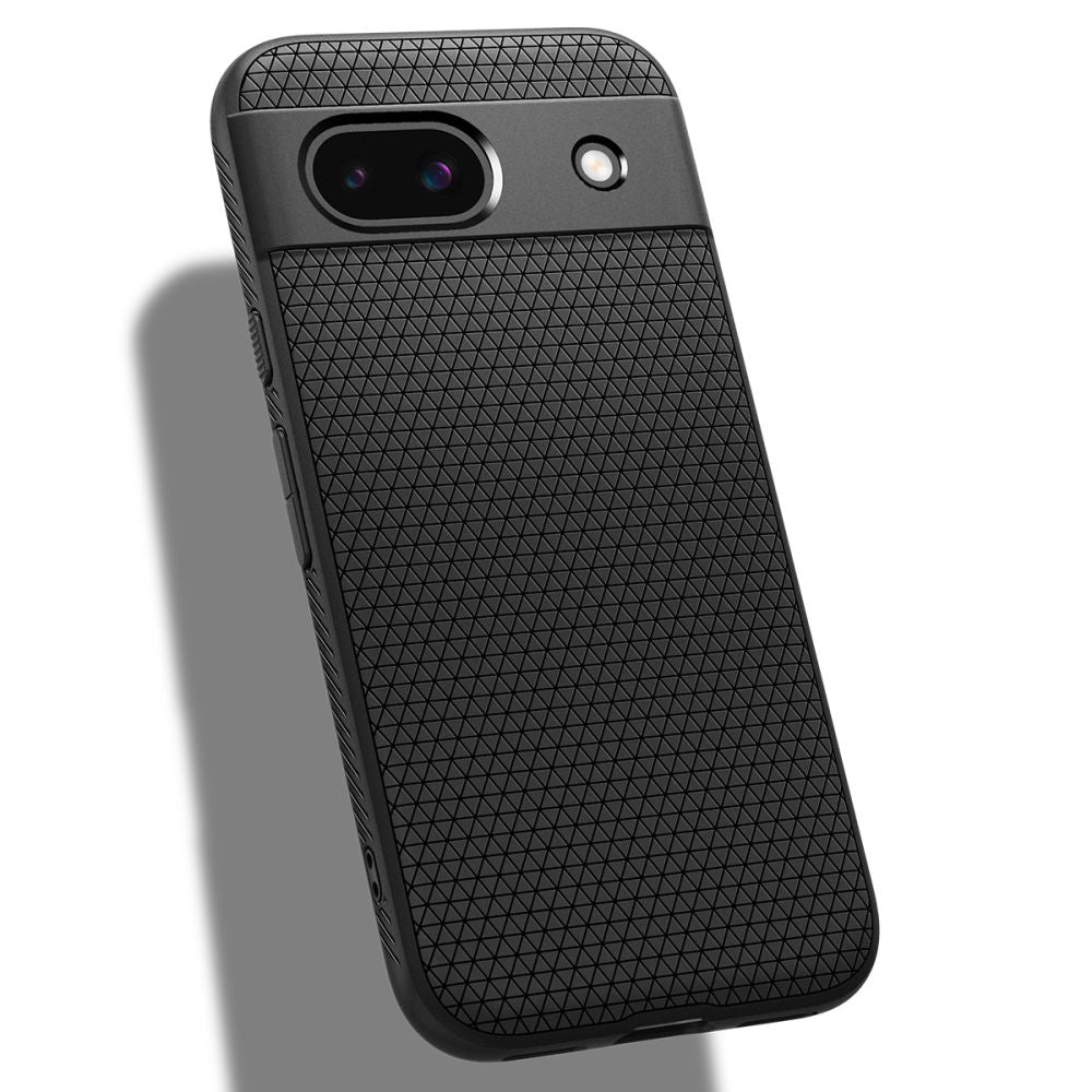 COPERTURA SPIGEN LIQUID AIR GOOGLE PIXEL 8A NERO OPACO