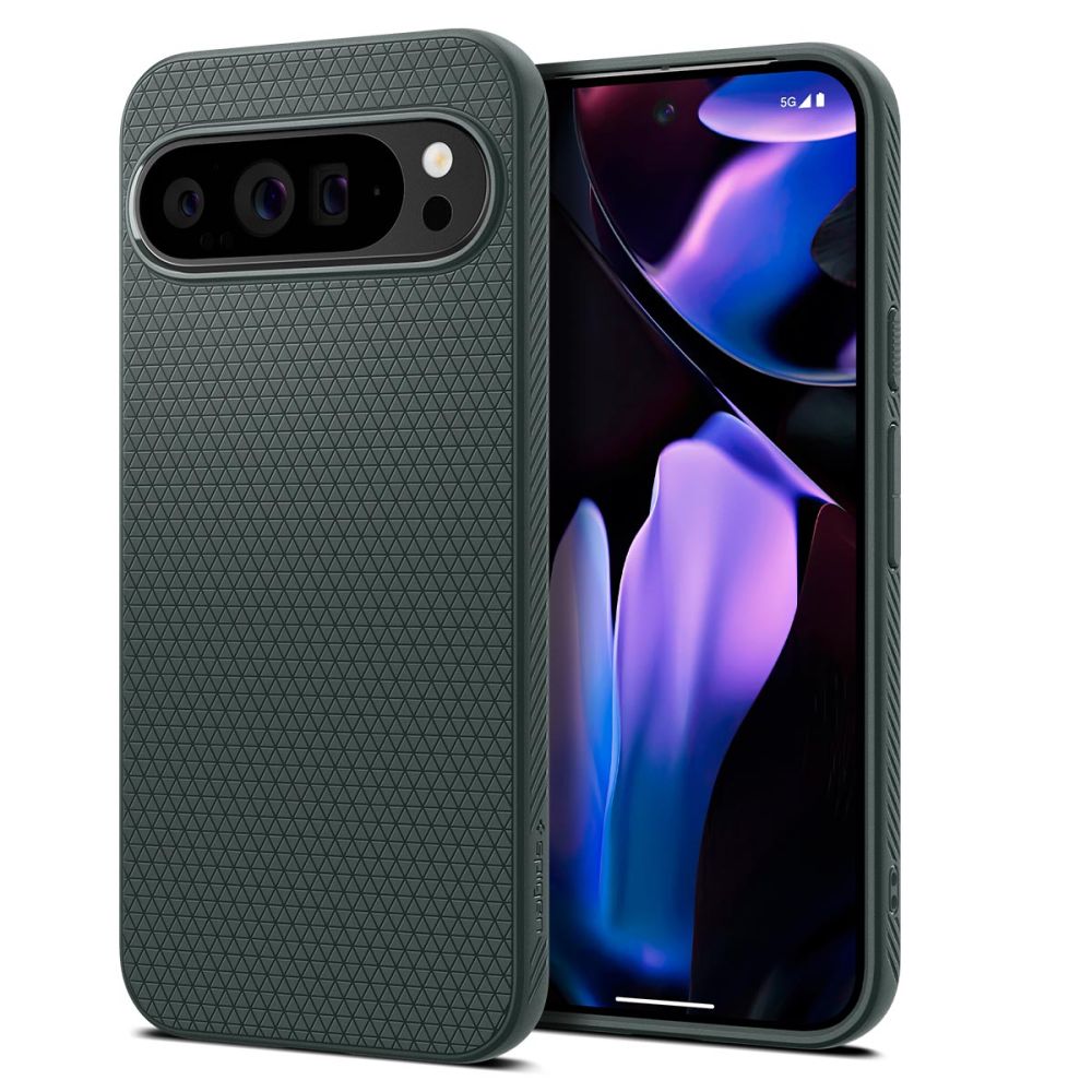COPERTURA PER GOOGLE PIXEL 9 PRO XL SPIGEN LIQUID AIR ABYSS GREEN