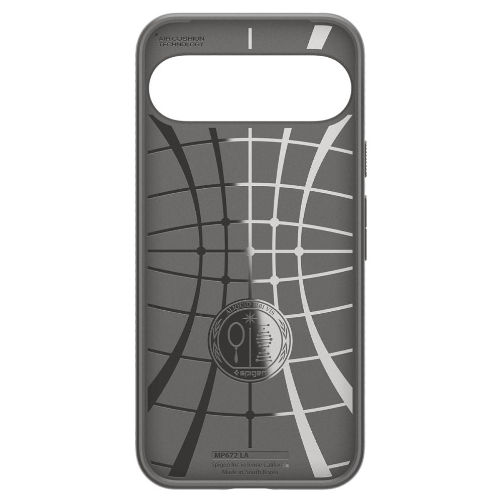 COPERTURA PER GOOGLE PIXEL 9 PRO XL SPIGEN LIQUID AIR MARBLE GREY