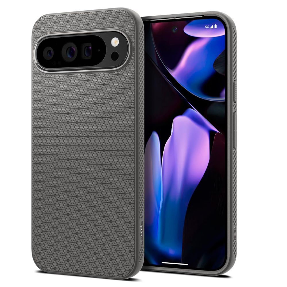 COPERTURA PER GOOGLE PIXEL 9 PRO XL SPIGEN LIQUID AIR MARBLE GREY