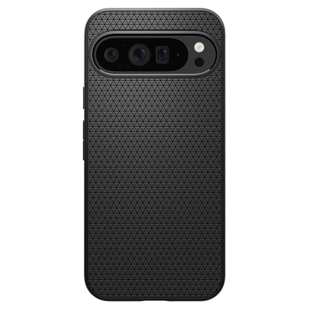 COPERTURA PER GOOGLE PIXEL 9 PRO XL SPIGEN LIQUID AIR NERO OPACO