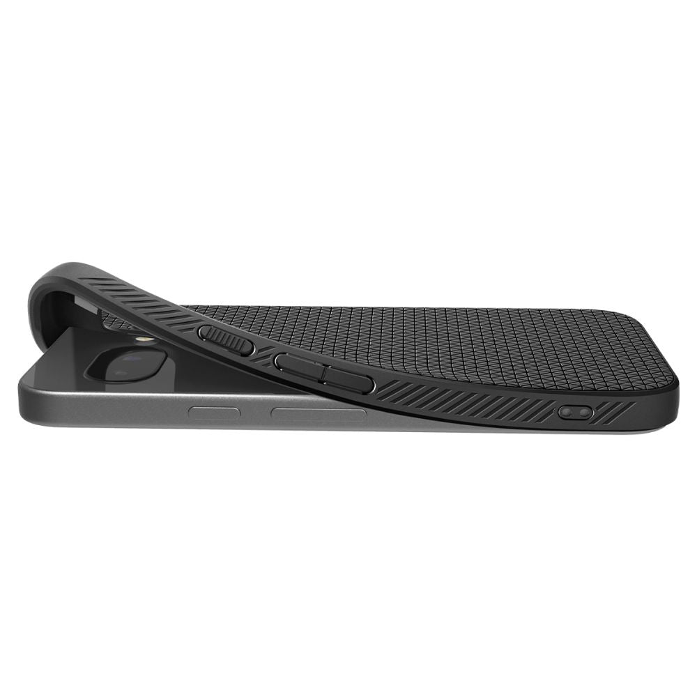 COPERTURA SPIGEN LIQUID AIR GOOGLE PIXEL 9A NERO OPACO