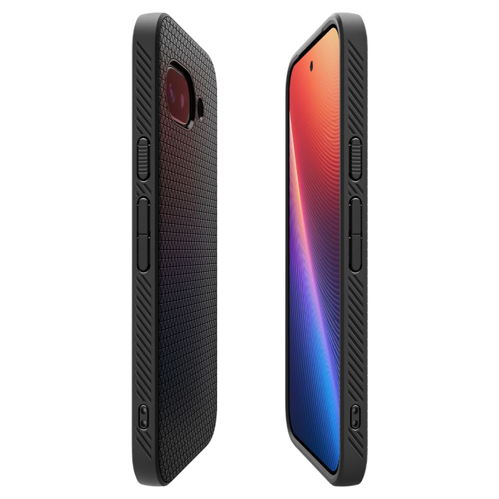 COPERTURA SPIGEN LIQUID AIR GOOGLE PIXEL 9A NERO OPACO