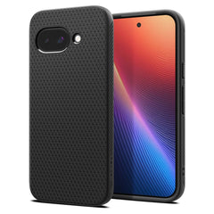 COPERTURA SPIGEN LIQUID AIR GOOGLE PIXEL 9A NERO OPACO