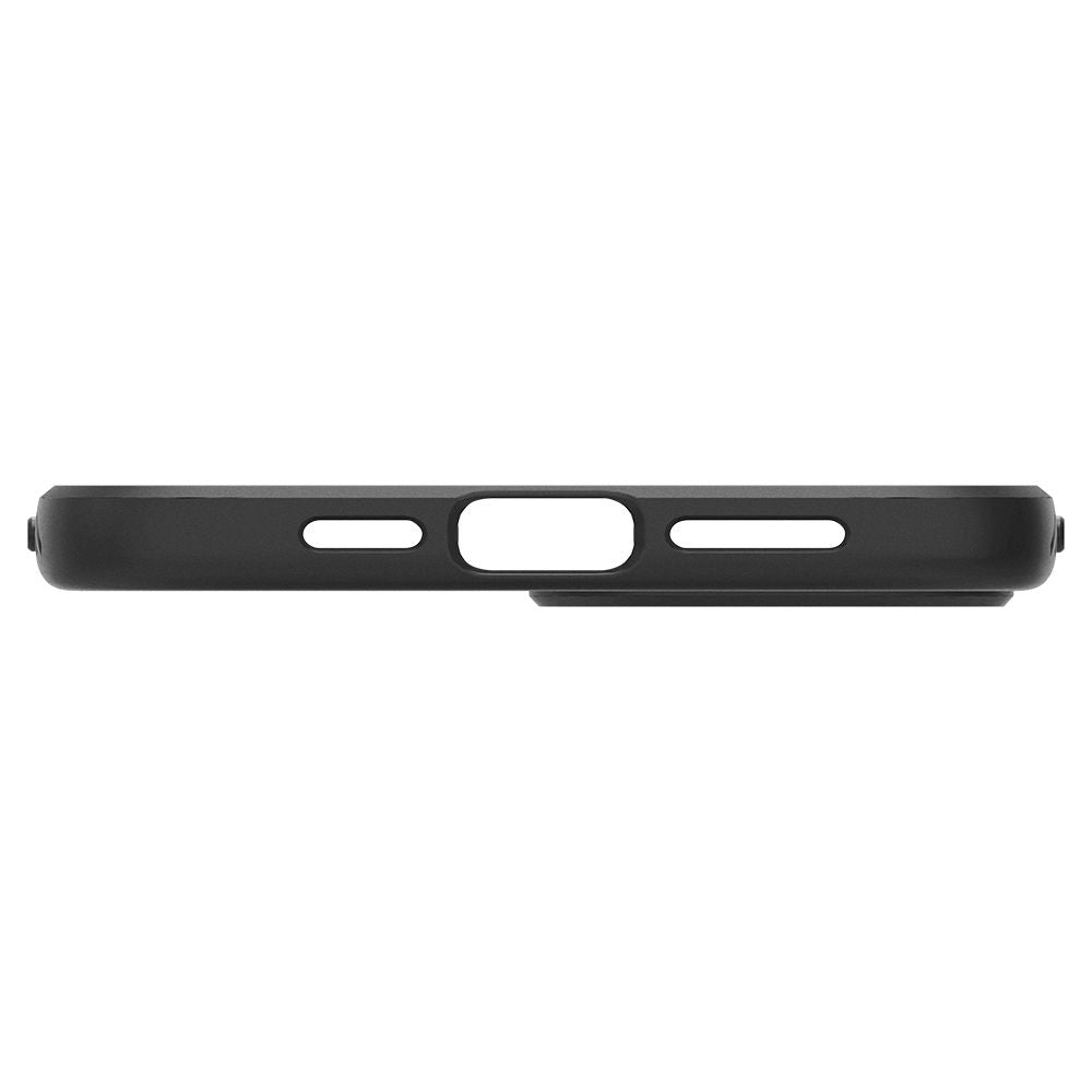 COPERTURA SPIGEN LIQUID AIR IPHONE 12/12 PRO NERO OPACO