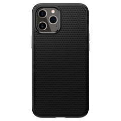 COPERTURA SPIGEN LIQUID AIR IPHONE 12/12 PRO NERO OPACO