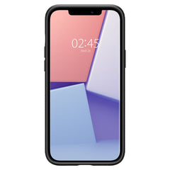 COPERTURA SPIGEN LIQUID AIR IPHONE 12/12 PRO NERO OPACO