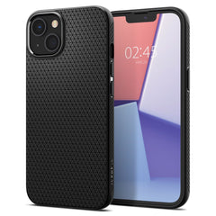 COPERTURA SPIGEN LIQUID AIR IPHONE 13 NERO OPACO