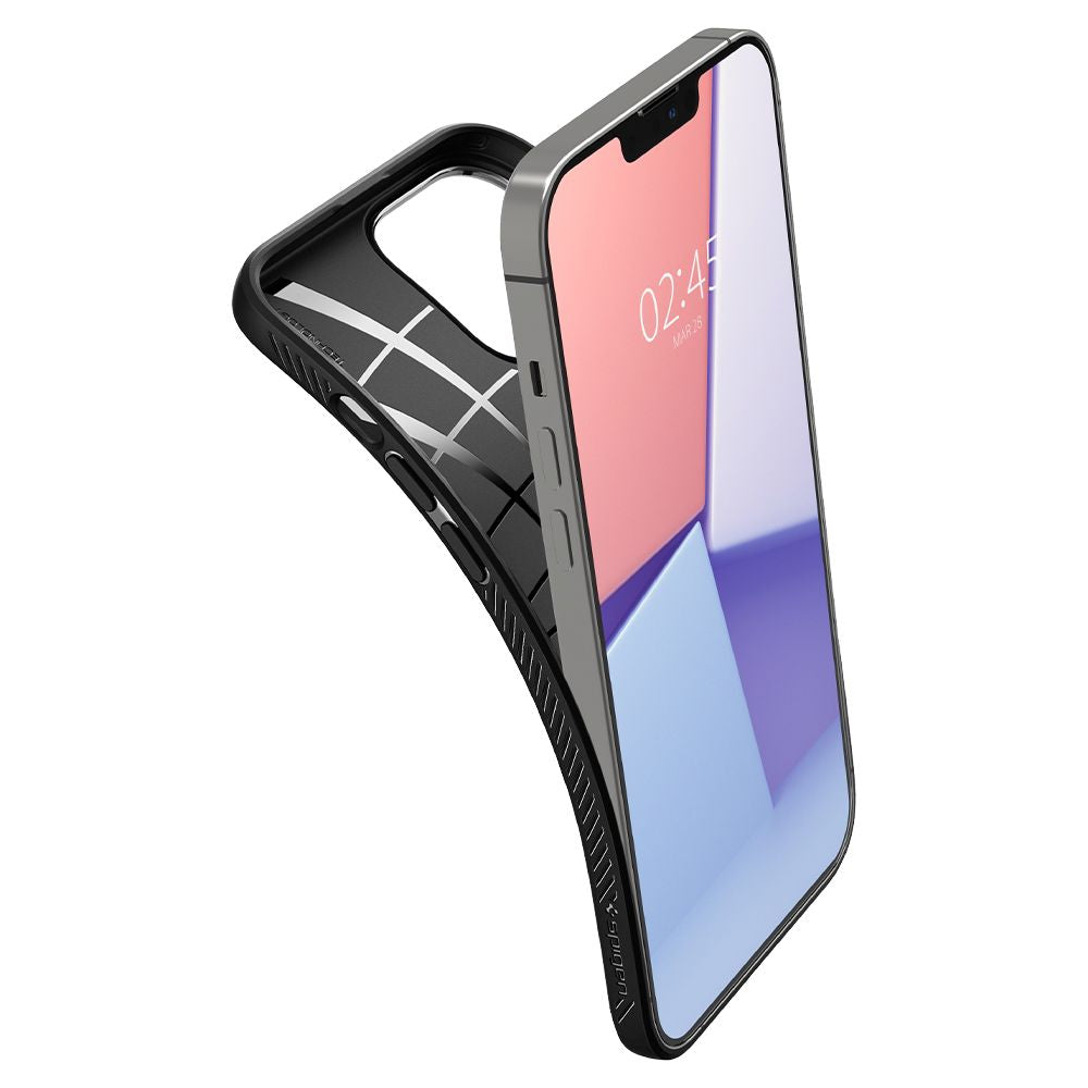 COPERTURA SPIGEN LIQUID AIR IPHONE 13 PRO NERO OPACO