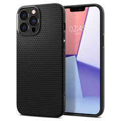 COPERTURA SPIGEN LIQUID AIR IPHONE 13 PRO NERO OPACO