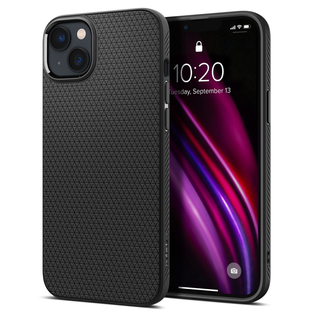 COPERTURA SPIGEN LIQUID AIR IPHONE 14 NERO OPACO