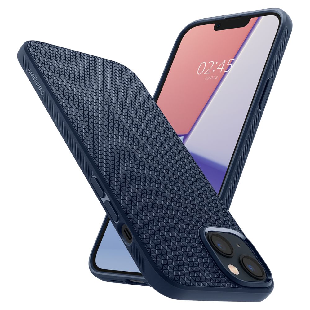 COPERTURA SPIGEN LIQUID AIR IPHONE 14 PLUS BLU NAVY
