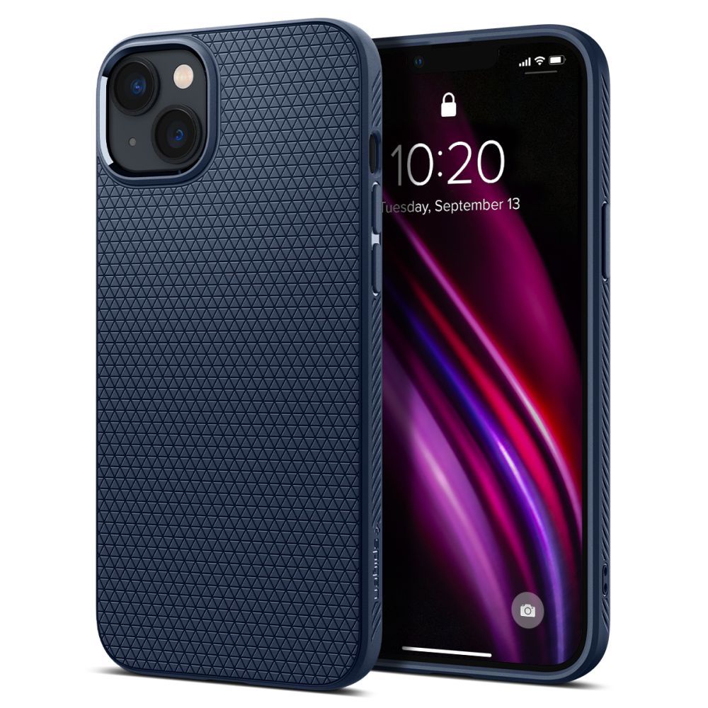 COPERTURA SPIGEN LIQUID AIR IPHONE 14 PLUS BLU NAVY