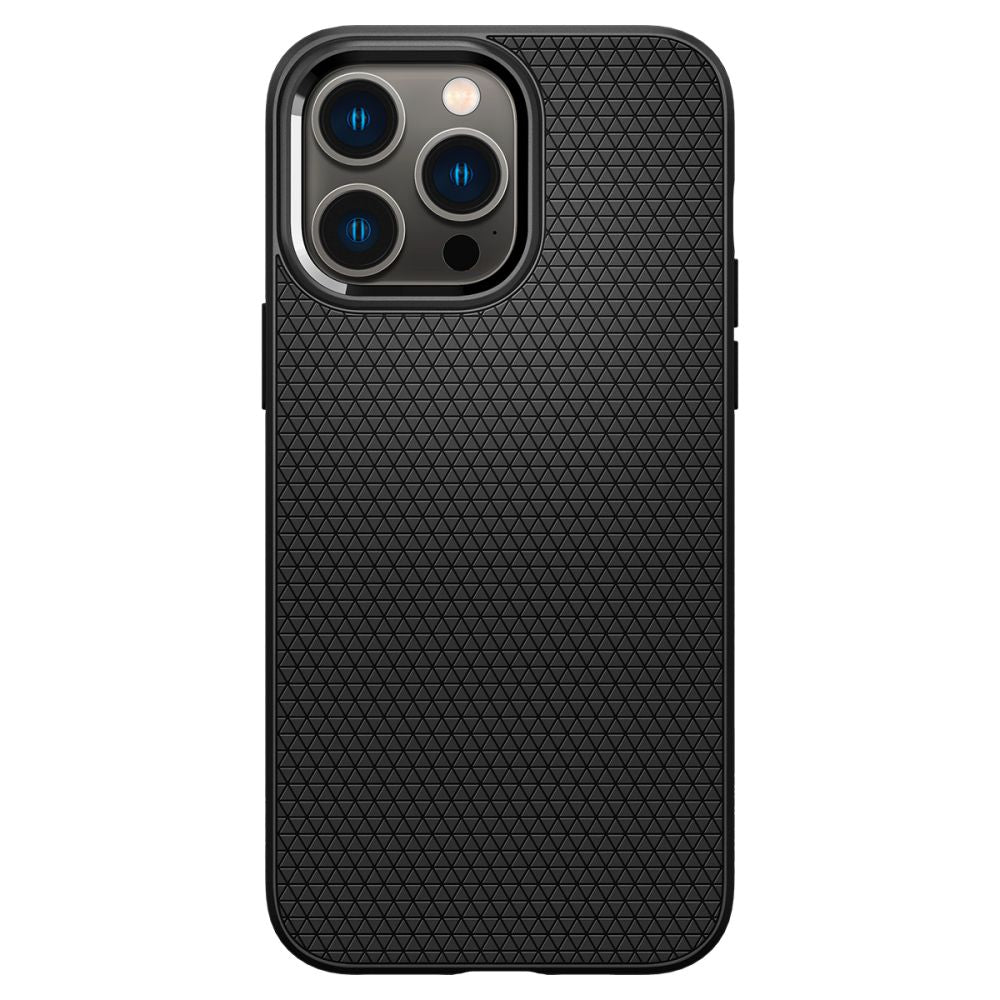 COPERTURA SPIGEN LIQUID AIR IPHONE 14 PRO MAX NERO OPACO