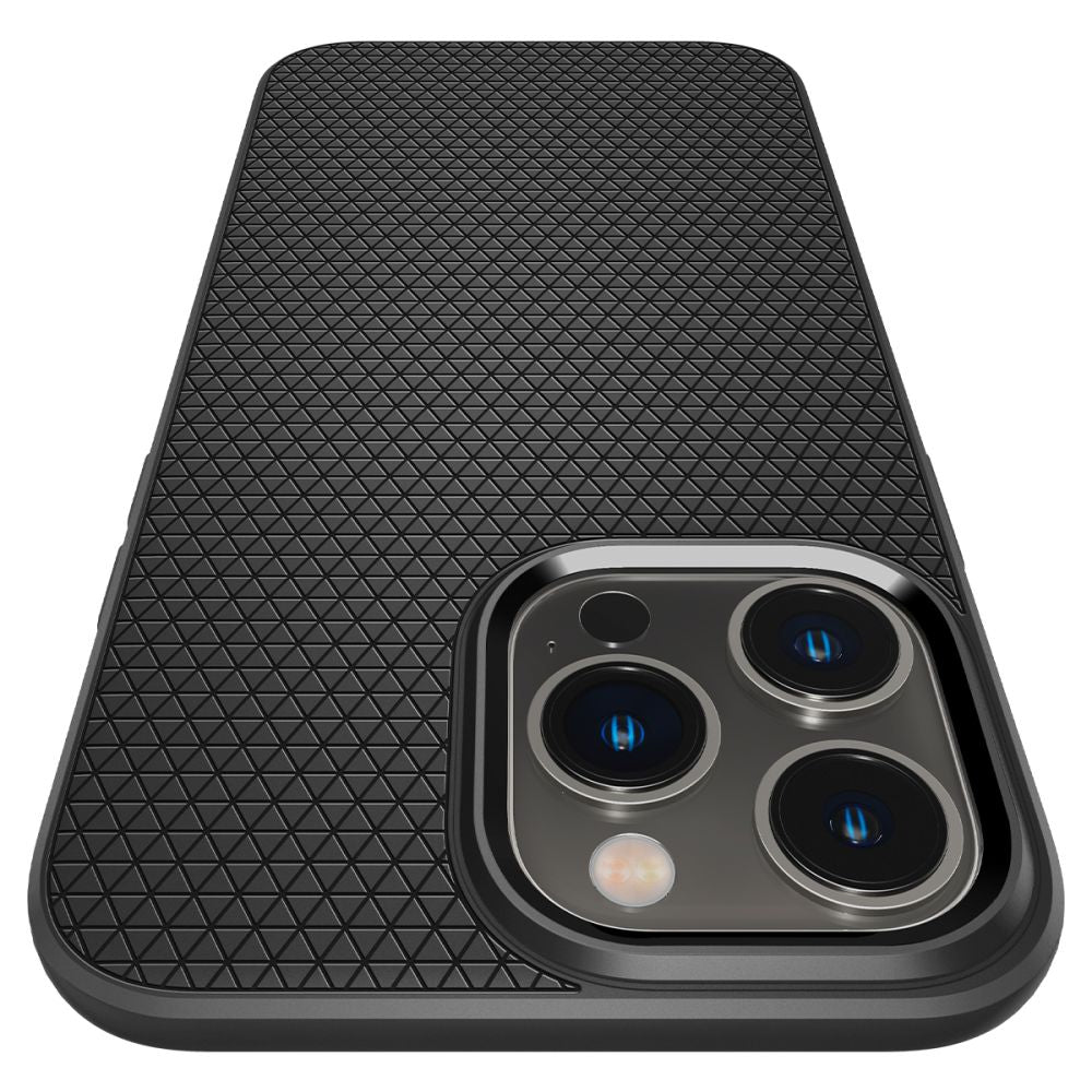 COPERTURA SPIGEN LIQUID AIR IPHONE 14 PRO MAX NERO OPACO