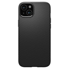 COPERTURA SPIGEN LIQUID AIR IPHONE 15 PLUS NERO OPACO