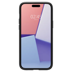COPERTURA SPIGEN LIQUID AIR IPHONE 15 PLUS NERO OPACO
