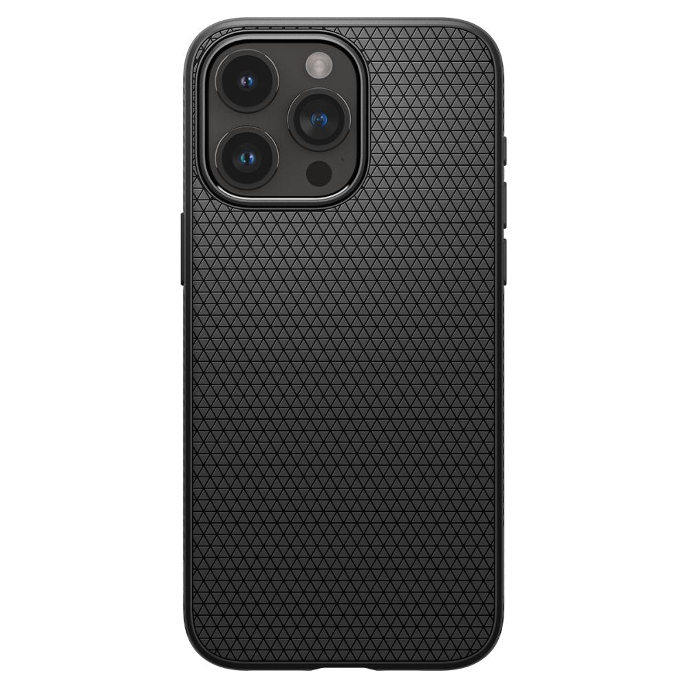 COPERTURA SPIGEN LIQUID AIR IPHONE 15 PRO MAX NERO OPACO