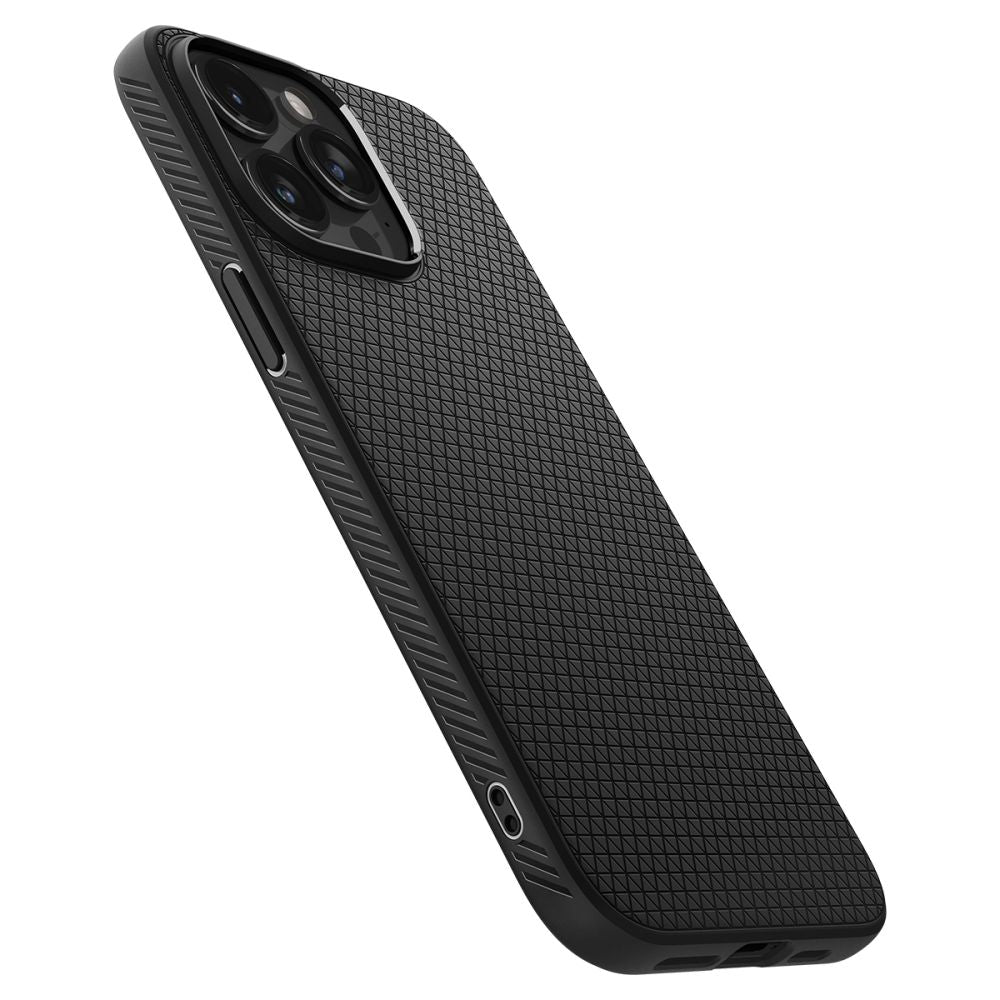 COPERTURA SPIGEN LIQUID AIR IPHONE 15 PRO MAX NERO OPACO