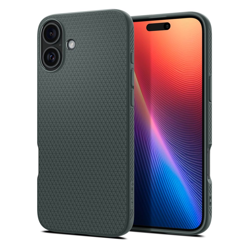 COPERTURA SPIGEN LIQUID AIR IPHONE 16 ABYSS GREEN