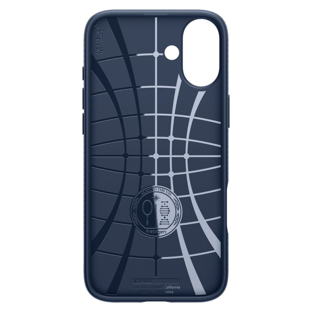 COPERTURA SPIGEN LIQUID AIR IPHONE 16 BLU NAVY