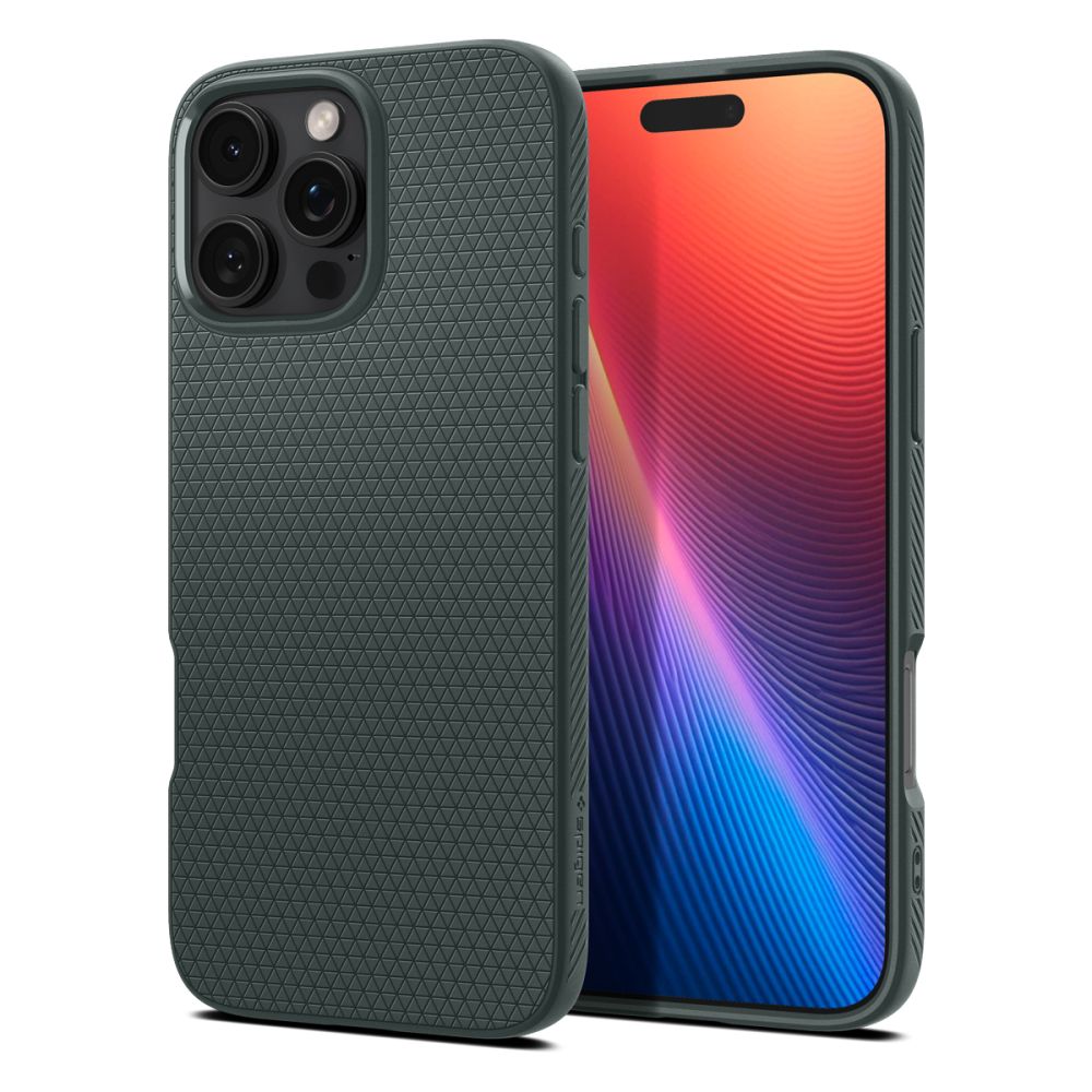 COPERTURA SPIGEN LIQUID AIR IPHONE 16 PRO MAX ABYSS GREEN