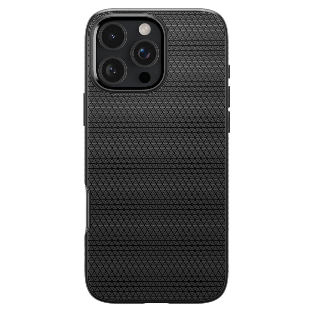 COPERTURA SPIGEN LIQUID AIR IPHONE 16 PRO MAX NERO OPACO