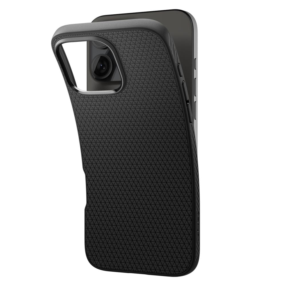 COPERTURA SPIGEN LIQUID AIR IPHONE 16 PRO MAX NERO OPACO