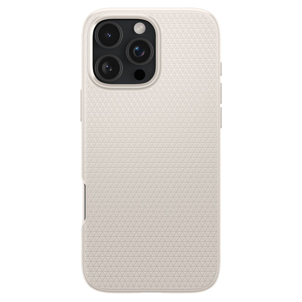 COPERTURA SPIGEN LIQUID AIR IPHONE 16 PRO MAX TITANIO NATURALE