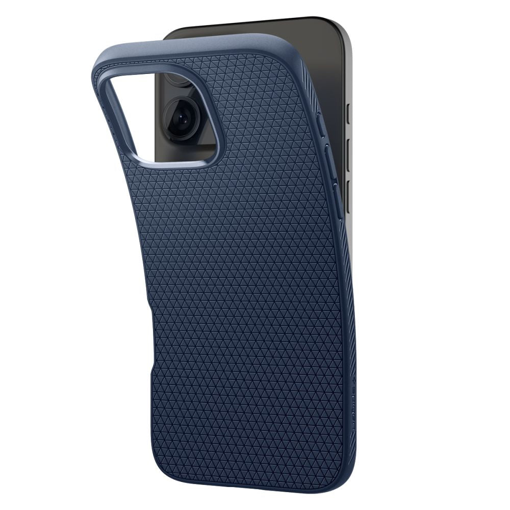 COPERTURA SPIGEN LIQUID AIR IPHONE 16 PRO MAX BLU NAVY