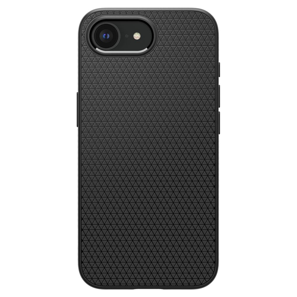 COPERTURA SPIGEN LIQUID AIR IPHONE 16E NERO OPACO