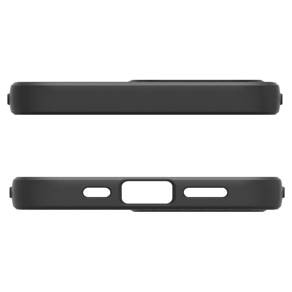 COPERTURA SPIGEN LIQUID AIR IPHONE 16E NERO OPACO