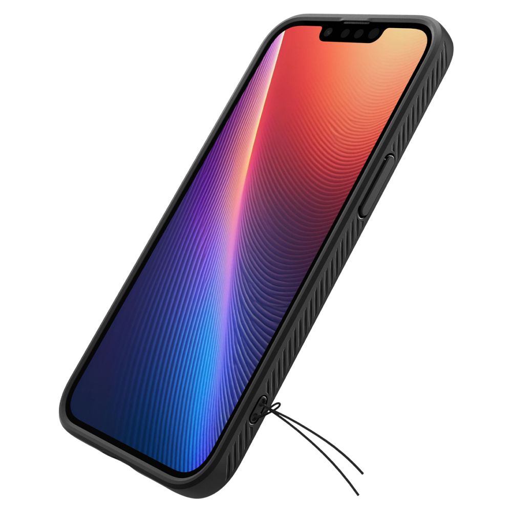 COPERTURA SPIGEN LIQUID AIR IPHONE 16E NERO OPACO