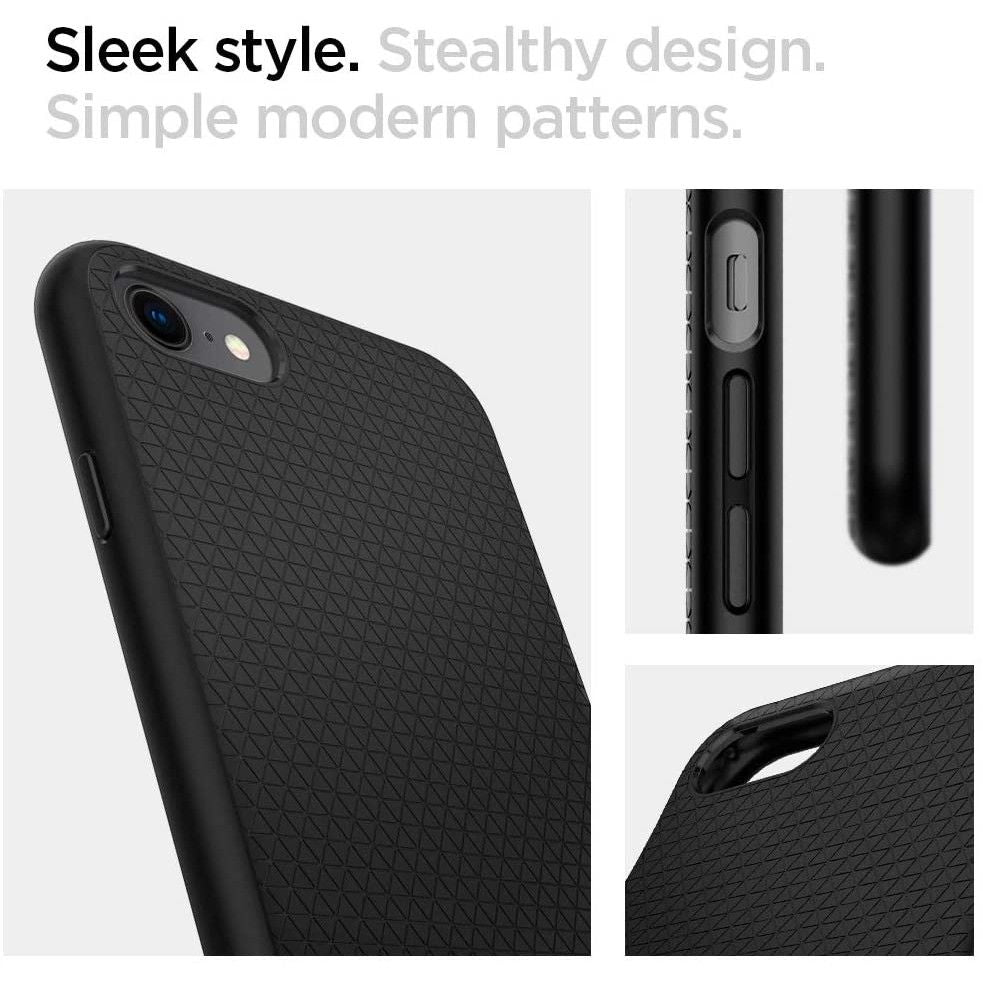 CUSTODIA SPIGEN LIQUID AIR IPHONE 7/8/SE 2020 / SE 2022 NERA