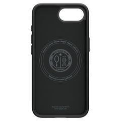 COPERTURA SPIGEN LIQUID AIR MAG MAGSAFE IPHONE 16E NERO OPACO
