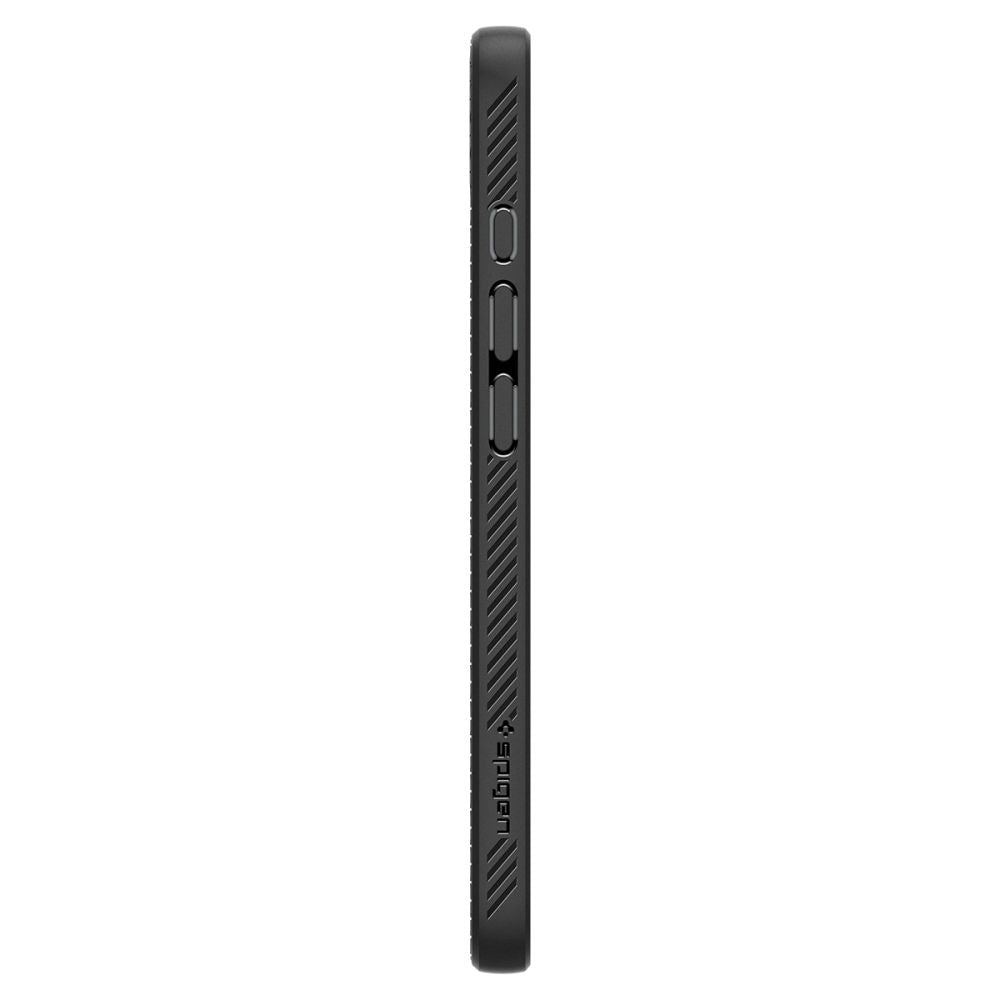 COPERTURA SPIGEN LIQUID AIR MAG MAGSAFE IPHONE 16E NERO OPACO