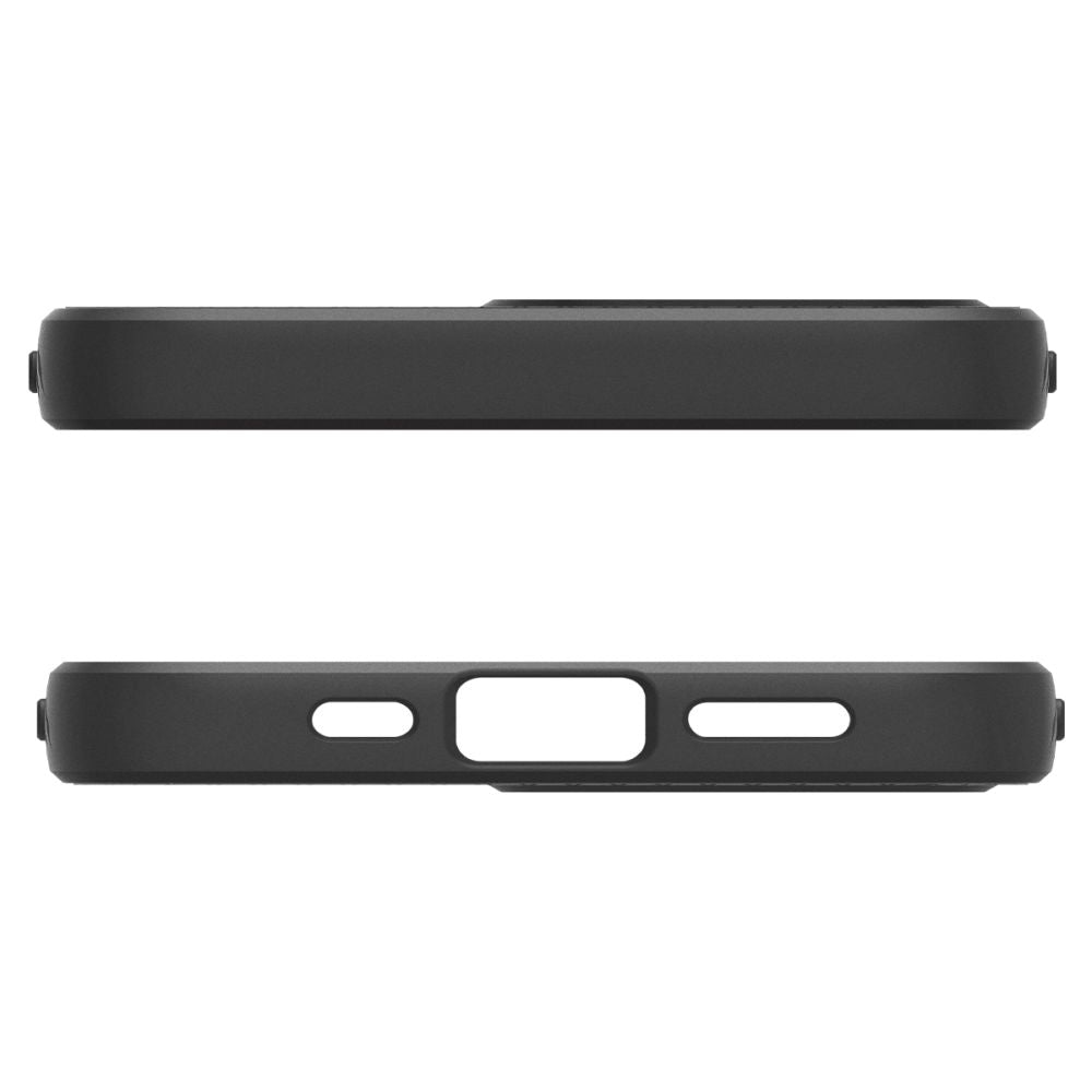 COPERTURA SPIGEN LIQUID AIR MAG MAGSAFE IPHONE 16E NERO OPACO
